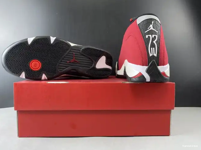 HYPE JORDAN AIR 14 RETRO 487471-006 GYM RED TORO 0529